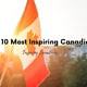 Top 10 Most Inspiring Canadians