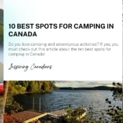 10 Best Spots for Camping in Canada