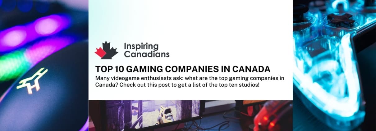 Top 10 gaming companies in Canada
