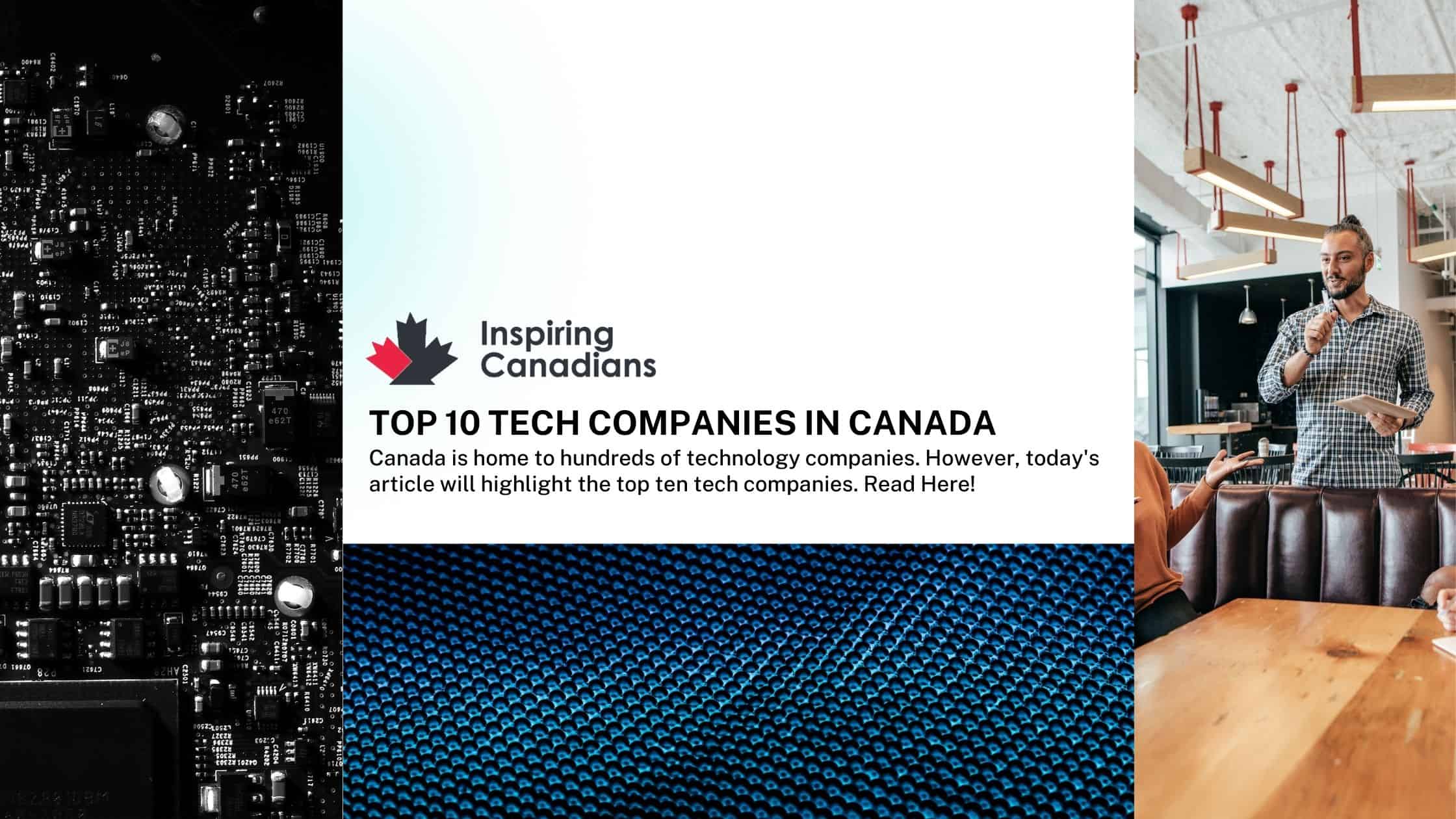 Top 10 tech companies in Canada