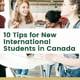 10 Tips for New International Students in Canada